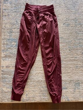 lululemon athletica Maroon women’s  Jogger Pants